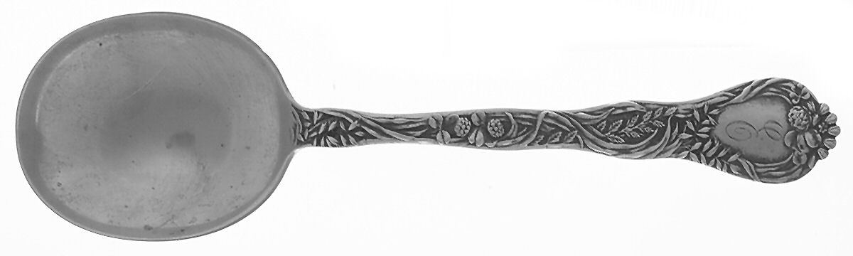 Meadow (Sterling, 1897) Round Bowl Soup Spoon (Cream Soup) by Gorham Silver-1