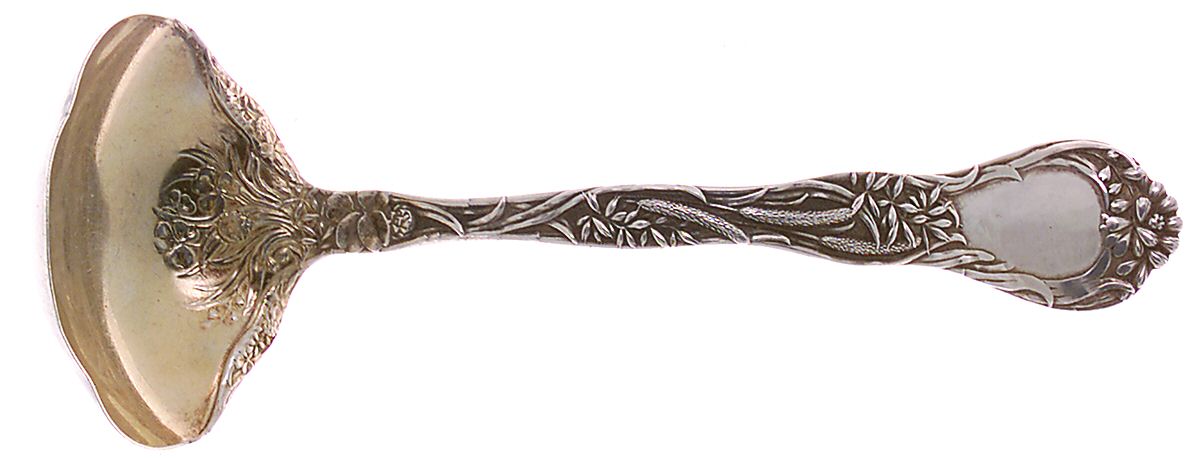 Meadow (Sterling, 1897) Solid Gravy Ladle by Gorham Silver-1