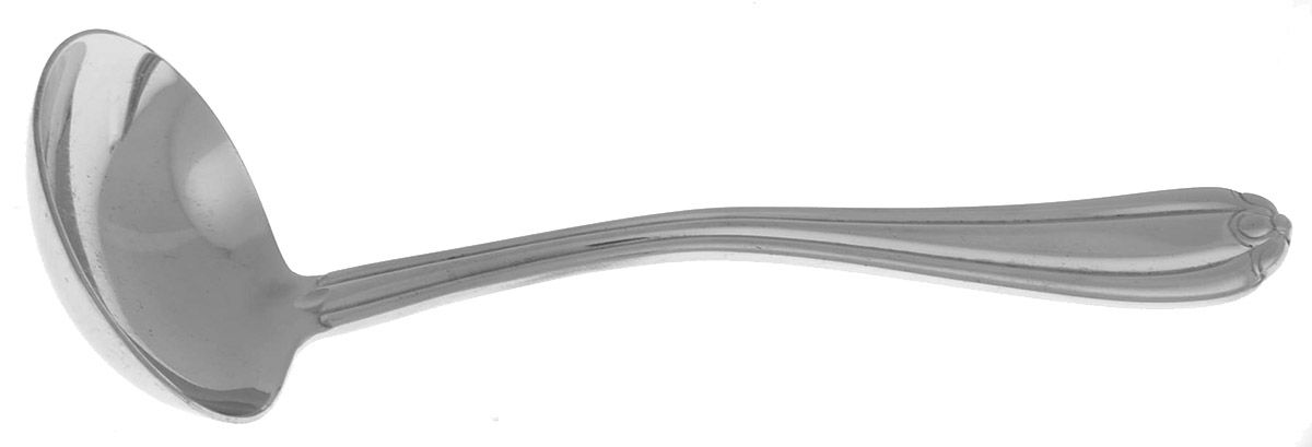 Melon Bud (Stainless) Solid Gravy Ladle by Gorham Silver-1