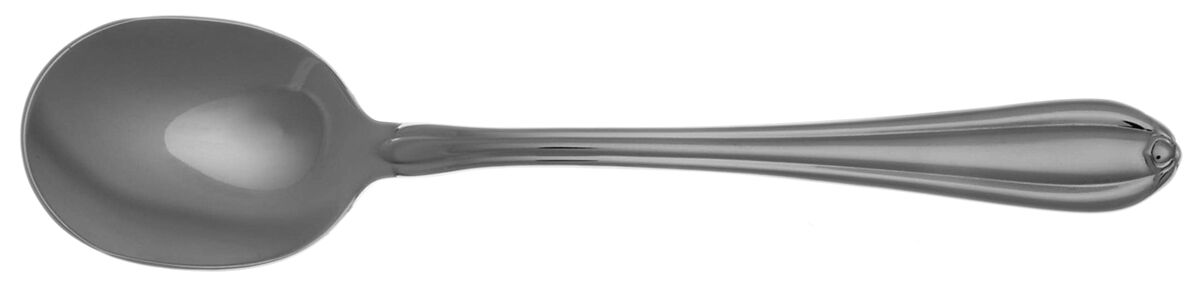 Melon Bud (Stainless) Round Bowl Soup Spoon (Cream Soup) HC by Gorham Silver-1