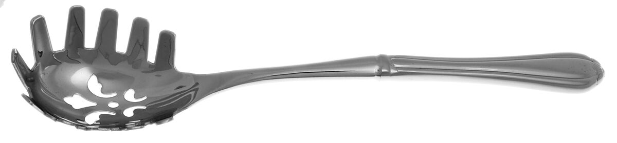 Melon Bud (Stainless) Pasta Server with Stainless Bowl HC by Gorham Silver-1