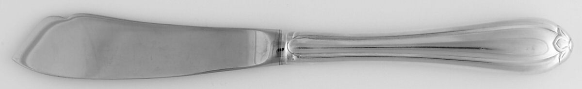 Melon Bud (Silverplate, 1991) Hollow Handle Master Butter Knife by Gorham Silver-1