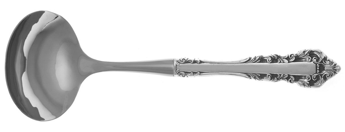 Medici (Sterling, 1971) Gravy Ladle with No Spout Stainless Bowl HC by Gorham Silver-1