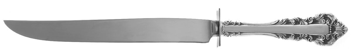 Medici (Sterling, 1971) Carving Knife Small with Stainless Blade HC by Gorham Silver-1