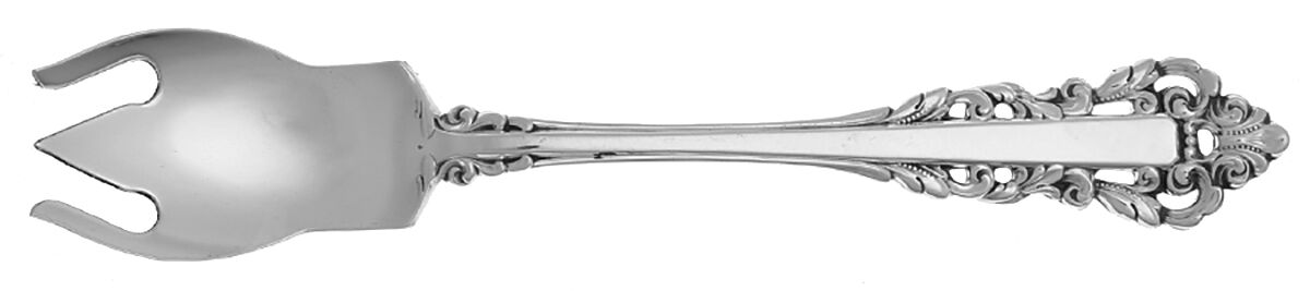 Medici (Sterling, 1971) Ice Cream Fork HC by Gorham Silver-1