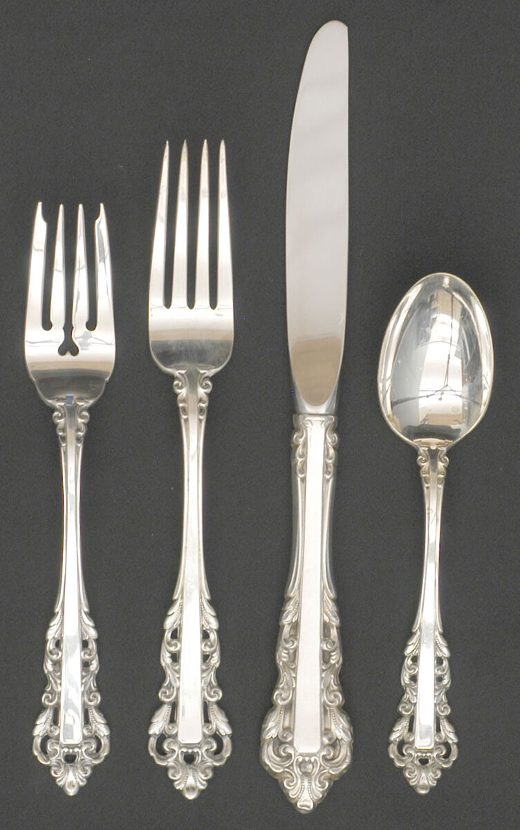 Medici (Sterling, 1971) 32 Piece Estate Set by Gorham Silver-1