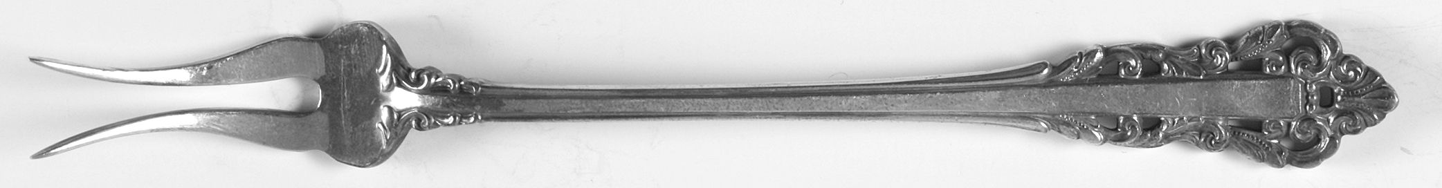 Medici (Sterling, 1971) Short Handle Pickle/Olive Fork by Gorham Silver-1