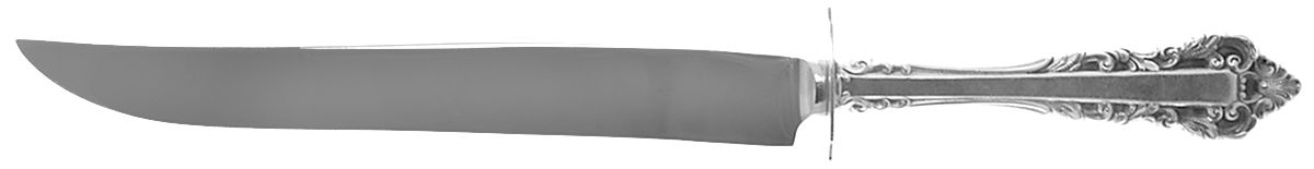 Medici (Sterling, 1971) Large Stainless Blade Roast Carving Knife by Gorham Silver-1