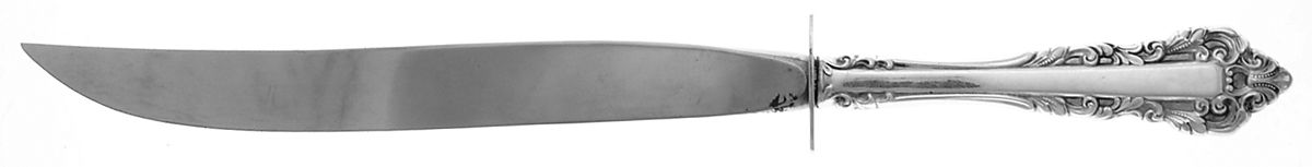 Medici (Sterling, 1971) Large Stainless Blade Roast Carving Knife by Gorham Silver-1