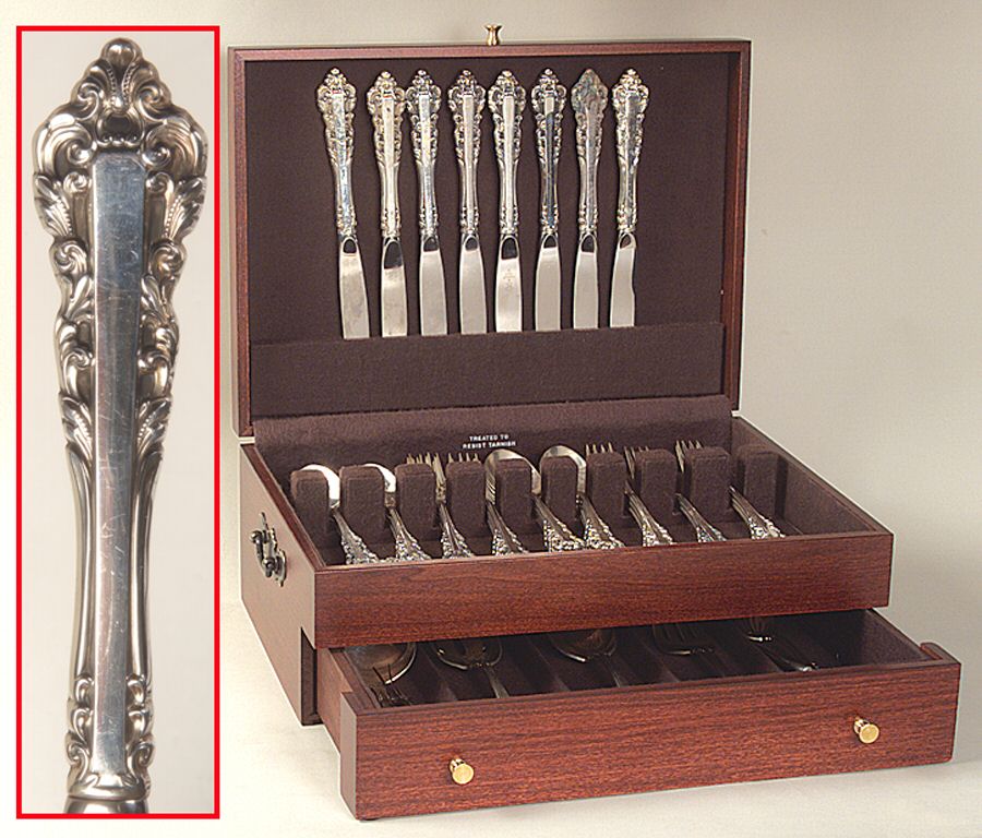 Medici (Sterling, 1971) 48 Piece Set by Gorham Silver-1