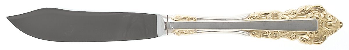 Medici (Sterling, 1971) Individual Fish Knife with Stainless Blade by Gorham Silver-1
