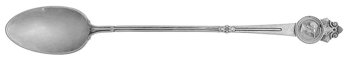 Medallion (Sterling, 1864) Iced Tea Spoon by Gorham Silver-1