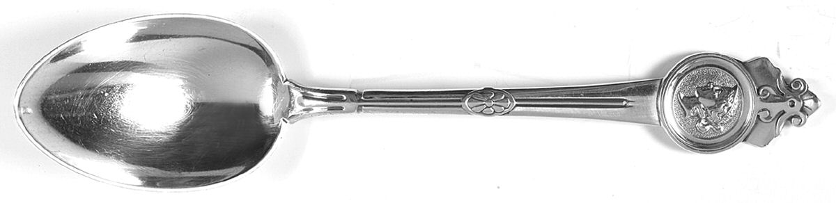 Medallion (Sterling, 1864) Dessert/Oval Soup Spoon by Gorham Silver-1