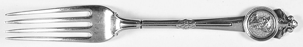 Medallion (Sterling, 1864) Fork by Gorham Silver-1