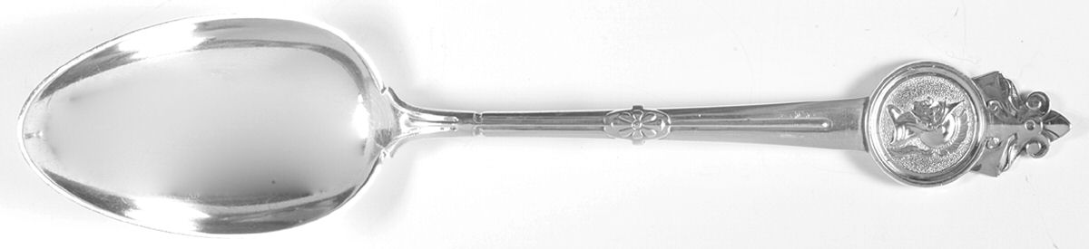 Medallion (Sterling, 1864) Tablespoon (Serving Spoon) by Gorham Silver-1