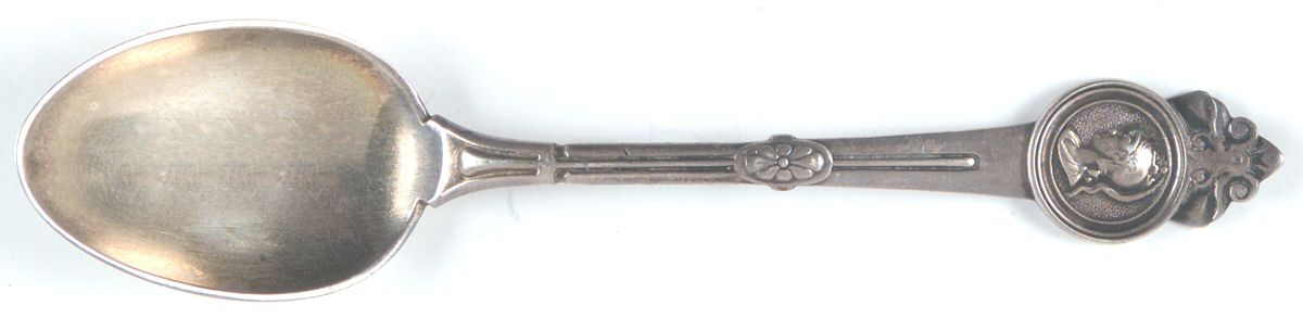 Medallion (Sterling, 1864) Five O'Clock Teaspoon by Gorham Silver-1