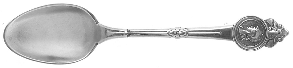 Medallion (Sterling, 1864) Five O'Clock Teaspoon by Gorham Silver-1