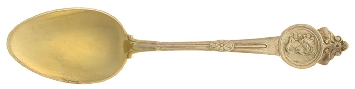 Medallion (Sterling, 1864) Demitasse Spoon by Gorham Silver-1