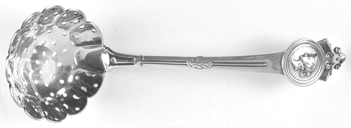 Medallion (Sterling, 1864) Small Sugar Sifter by Gorham Silver-1