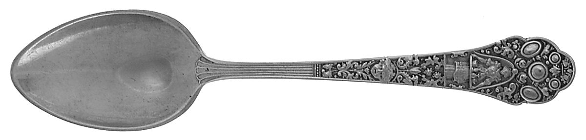 Medici-Old (Sterling, 1880, No Monograms) Demitasse Spoon by Gorham Silver-1