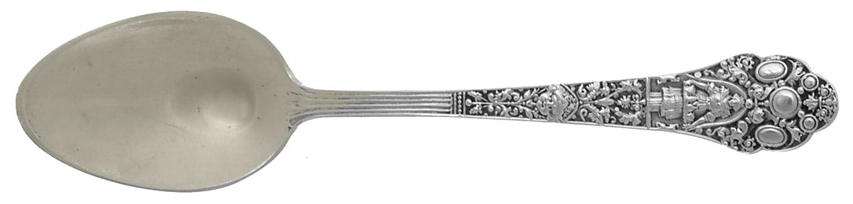Medici-Old (Sterling, 1880, No Monograms) Demitasse Spoon by Gorham Silver-1