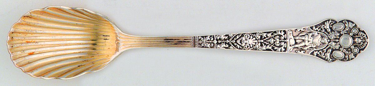 Medici-Old (Sterling, 1880, No Monograms) Sorbet Spoon by Gorham Silver-1