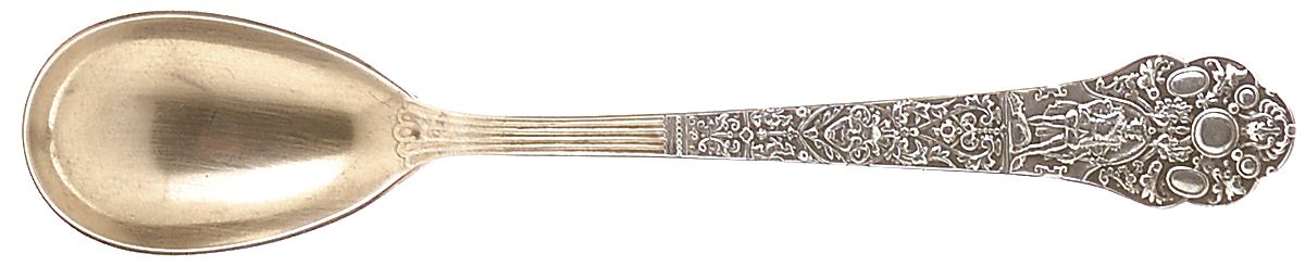 Medici-Old (Sterling, 1880, No Monograms) Egg Spoon by Gorham Silver-1