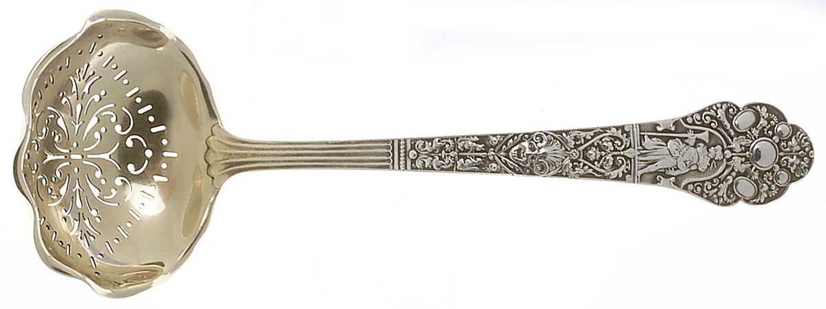 Medici-Old (Sterling, 1880, No Monograms) Large Sugar Sifter by Gorham Silver-1