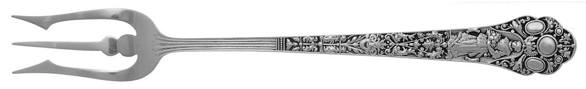 Medici-Old (Sterling, 1880, No Monograms) Olive Fork by Gorham Silver-1