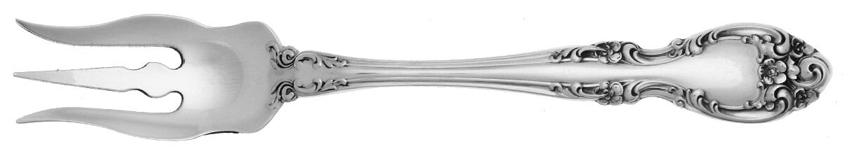 Melrose (Sterling, 1948, No Monograms) Oyster Fork HC by Gorham Silver-1