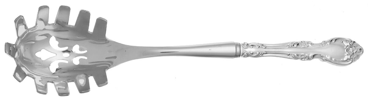 Melrose (Sterling, 1948, No Monograms) Pasta Server with Stainless Bowl HC by Gorham Silver-1