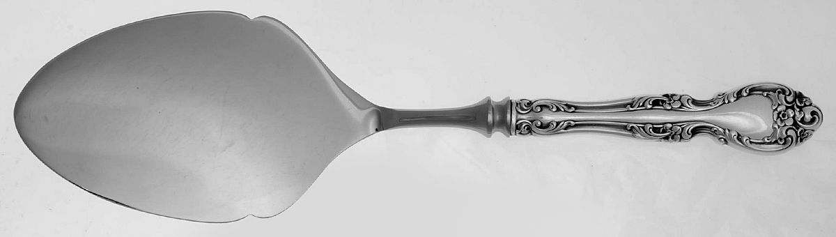 Melrose (Sterling, 1948, No Monograms) Server-Pastry/Stainless Blade by Gorham Silver-1