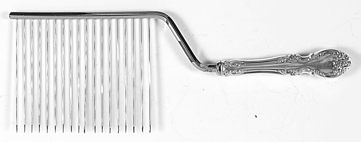 Melrose (Sterling, 1948, No Monograms) Cake Breaker with Silverplate Prongs by Gorham Silver-1