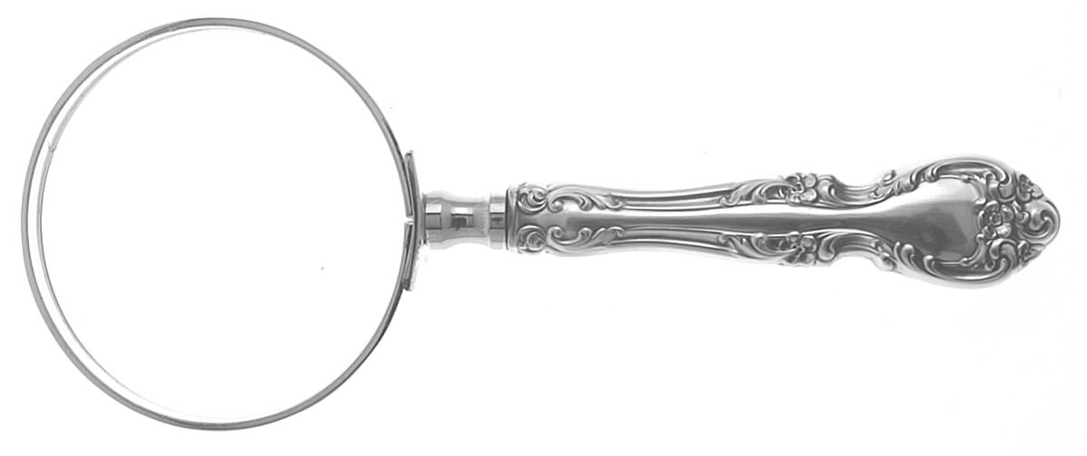 Melrose (Sterling, 1948, No Monograms) Magnifying Glass by Gorham Silver-1