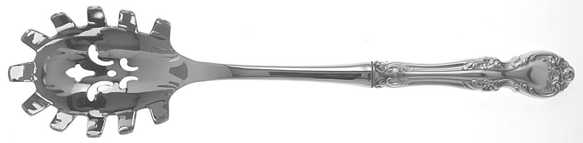 Melrose (Sterling, 1948, No Monograms) Pasta Server with Stainless Bowl by Gorham Silver-1