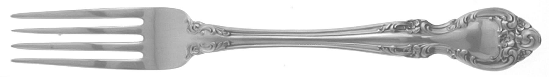 Melrose (Sterling, 1948, No Monograms) Place Size Fork by Gorham Silver-1