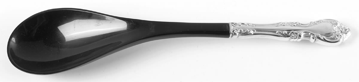 Melrose (Sterling, 1948, No Monograms) Salad Serving Spoon with Plastic Bowl by Gorham Silver-1