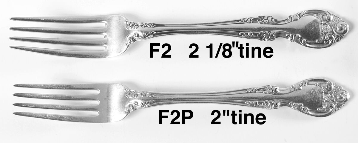 Melrose (Sterling, 1948, No Monograms) Fork by Gorham Silver-1