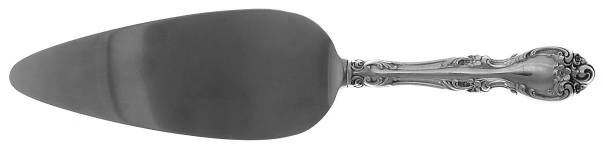 Melrose (Sterling, 1948, No Monograms) Pie Server with Stainless Blade by Gorham Silver-1