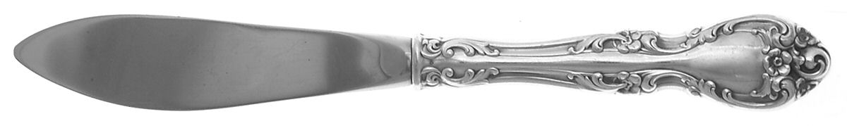 Melrose (Sterling, 1948, No Monograms) Hollow Handle Master Butter Knife by Gorham Silver-1