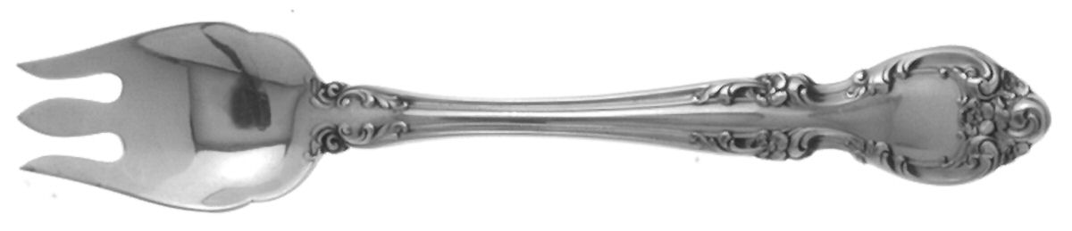 Melrose (Sterling, 1948, No Monograms) Ice Cream Fork by Gorham Silver-1