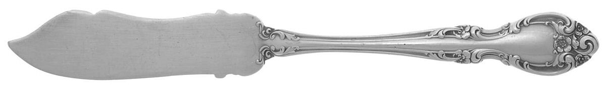 Melrose (Sterling, 1948, No Monograms) Flat Handle Master Butter Knife by Gorham Silver-1