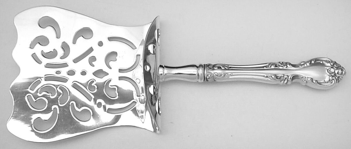 Melrose (Sterling, 1948, No Monograms) Hollow Asparagus Server with Silverplate Hood by Gorham Silver-1