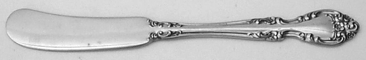 Melrose (Sterling, 1948, No Monograms) Flat Handle Butter Spreader by Gorham Silver-1