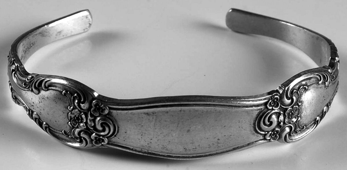 Melrose (Sterling, 1948, No Monograms) Sterling Bracelet by Gorham Silver-1