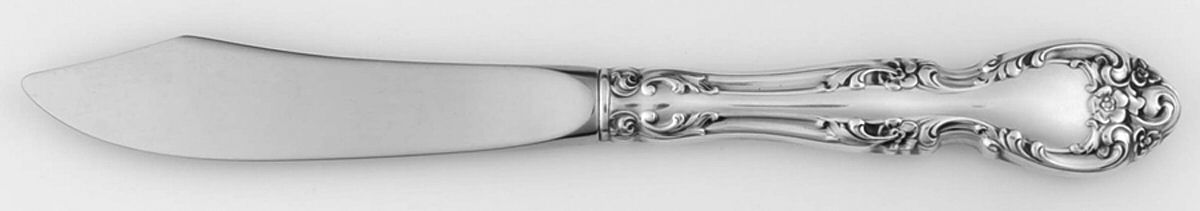 Melrose (Sterling, 1948, No Monograms) Hollow Handle Master Butter Knife by Gorham Silver-1