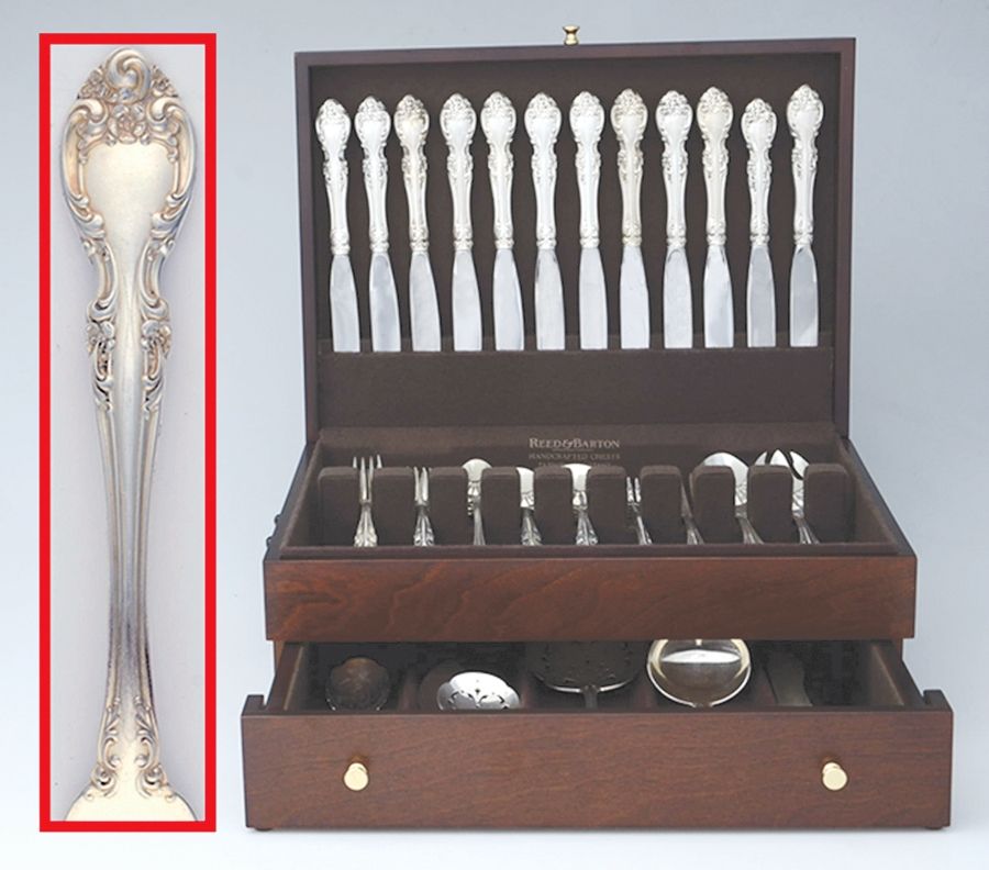 Melrose (Sterling, 1948, No Monograms) 105 Piece Set by Gorham Silver-1
