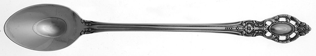 Memento (Stainless) Iced Tea Spoon by Gorham Silver-1