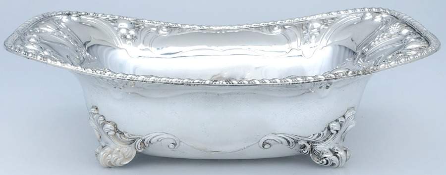 Sterling Hollowware 11" Rectangular Vegetable Bowl by Gorham Silver-3