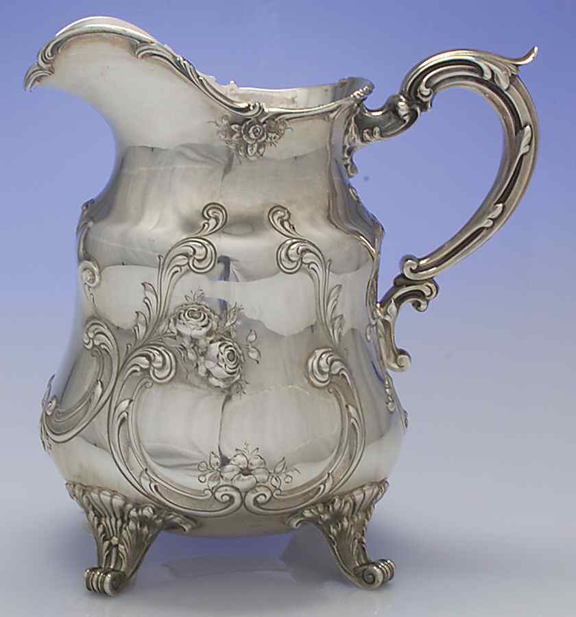 Sterling Hollowware Footed Pitcher by Gorham Silver-1